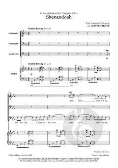 Shenandoah von Oliver Tarney (Download) 