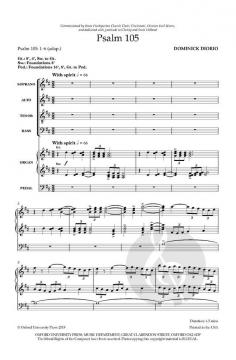 Psalm 105 von Dominick DiOrio (Download) 
