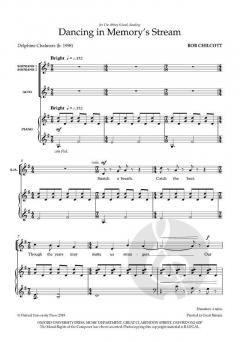 Dancing in Memory's Stream von Bob Chilcott (Download) 