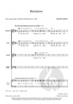 Balulalow von Oliver Tarney (Download) 