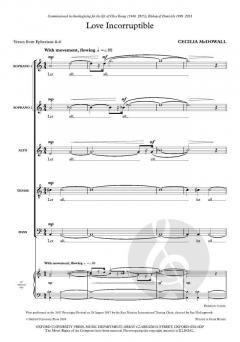 Love Incorruptible von Cecilia McDowall (Download) 