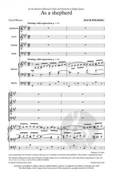 As a shepherd von Mack Wilberg (Download) 