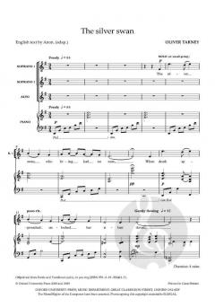 The silver swan von Oliver Tarney (Download) 