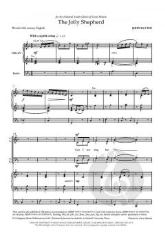 The Jolly Shepherd von John Rutter (Download) 