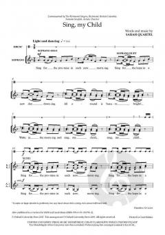 Sing, my Child von Sarah Quartel (Download) 