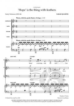 'Hope' is the thing with feathers von Sarah Quartel (Download) 