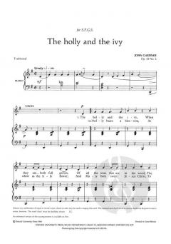 The holly and the ivy von John Gardner (Download) 