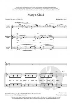 Mary's Child von Bob Chilcott (Download) 