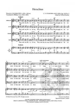 The Blue Bird/Heraclitus von Charles Villiers Stanford (Download) 