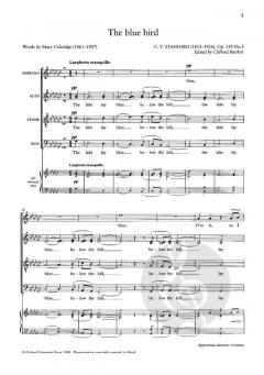 The Blue Bird/Heraclitus von Charles Villiers Stanford (Download) 