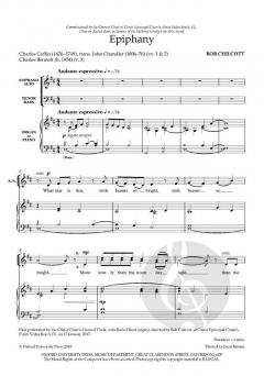 Epiphany von Bob Chilcott (Download) 