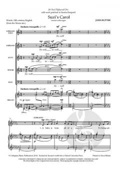 Suzi's Carol von John Rutter (Download) 