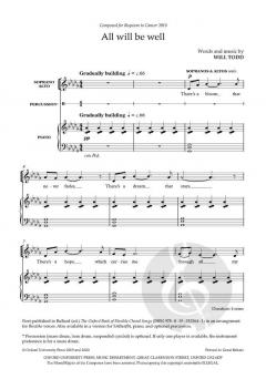 All will be well von Will Todd (Download) 