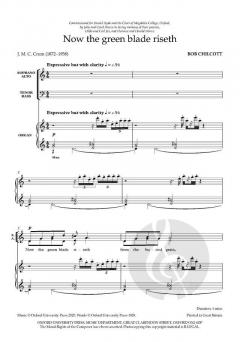 Now the Green Blade Riseth von Bob Chilcott (Download) 
