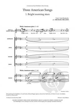 3 American Songs von Michael Higgins (Download) 