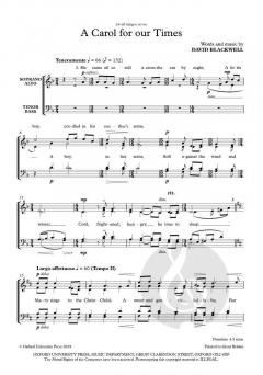 A Carol for our Times von David Blackwell (Download) 