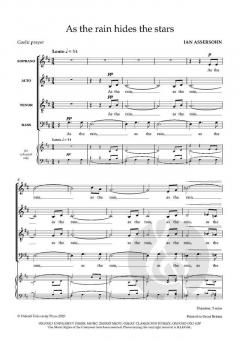 As the rain hides the stars von Ian Assersohn (Download) 