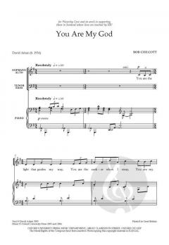 You Are My God von Bob Chilcott (Download) 