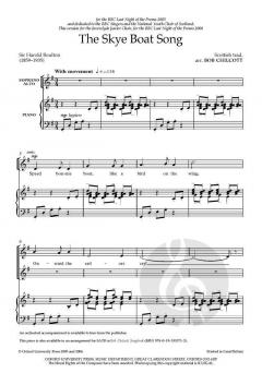 The Skye Boat Song von Bob Chilcott (Download) 