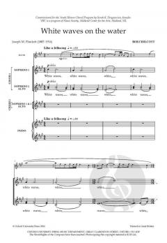 White Waves On The Water von Bob Chilcott (Download) 