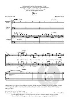 Sky von Bob Chilcott (Download) 