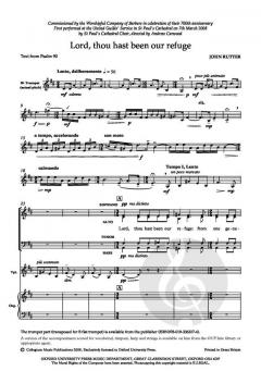 Lord, Thou Hast Been Our Refuge (Download) 