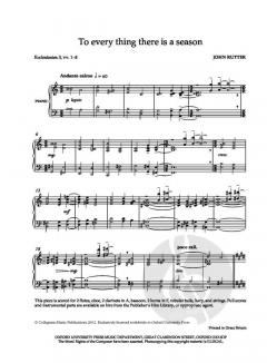 To Every Thing There Is A Season (Download) 