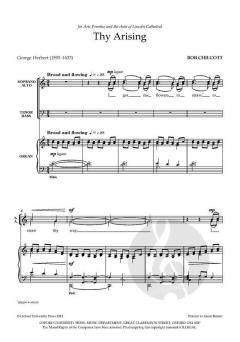 Thy Arising von Bob Chilcott (Download) 