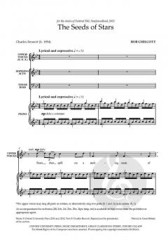 The Seeds of Stars von Bob Chilcott (Download) 