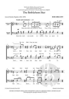 The Bethlehem Star von Bob Chilcott (Download) 
