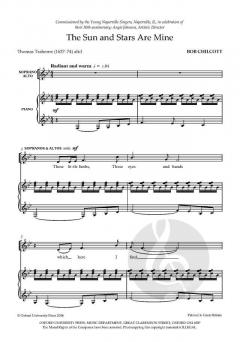 The Sun And Stars Are Mine von Bob Chilcott (Download) 