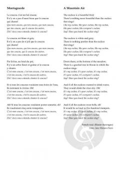 Montagnarde von Bob Chilcott (Download) 