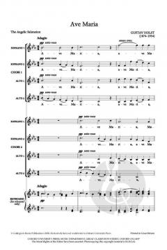 Ave Maria von Gustav Holst (Download) 