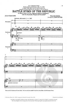 Battle Hymn of the Republic von John Rutter (Download) 