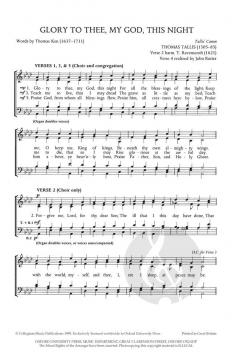 Glory to thee, my God, this night von John Rutter (Download) 