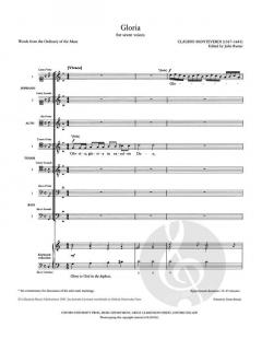 Gloria a 7 von Claudio Monteverdi (Download) 