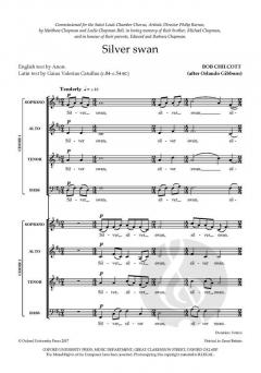 Silver Swan von Orlando Gibbons (Download) 