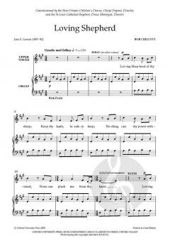 Loving Shepherd von Bob Chilcott (Download) 