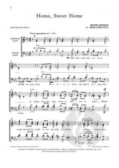 Home, Sweet Home von Bob Chilcott (Download) 