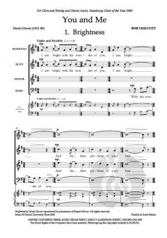 You And Me von Bob Chilcott (Download) 