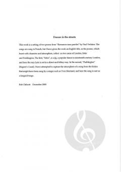 Dances in the Streets von Bob Chilcott (Download) 