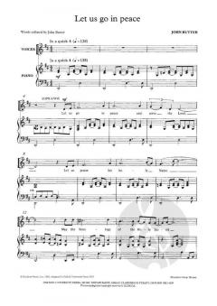 Let us go in peace von John Rutter (Download) 