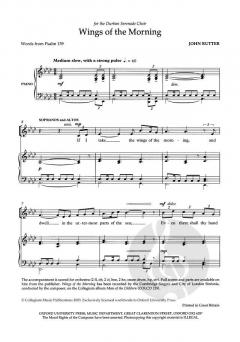Wings Of The Morning von John Rutter (Download) 