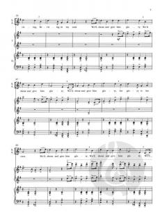 We'll Shout And Give Him Glory von Mack Wilberg (Download) 