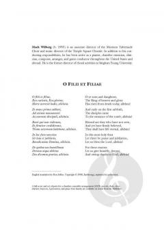 Filii et filiae (An Easter Celebration) von Mack Wilberg (Download) 