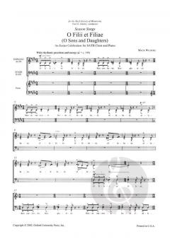 Filii et filiae (An Easter Celebration) von Mack Wilberg (Download) 