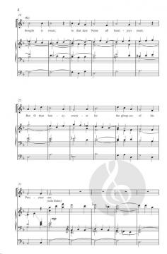 Jesu, The Very Thought Is Sweet von Mack Wilberg (Download) 