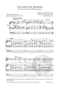 The Lord Is My Shepherd von Mack Wilberg (Download) 