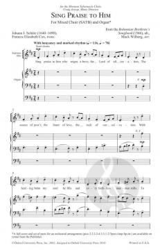 Sing Praises To Him von Mack Wilberg (Download) 