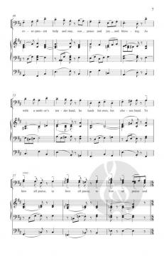 Sing Praises To Him von Mack Wilberg (Download) 